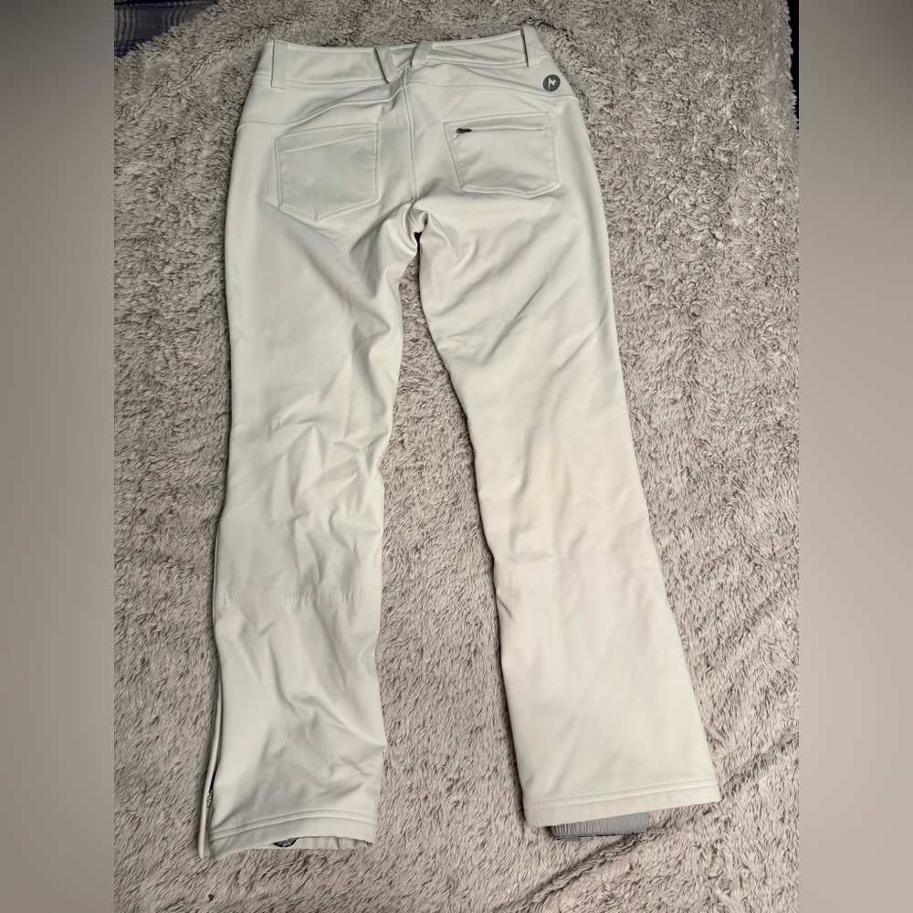 Marmot White ski pants - Picture 8 of 12